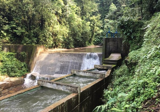 Planta hidroelèctrica a Guatemala finançada amb criteris de banca ètica.