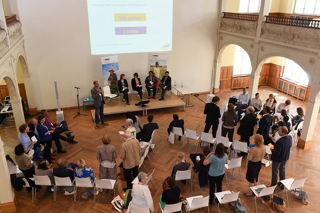 Reunión de Oikocredit en Berlín, en ocasión del 40 aniversario