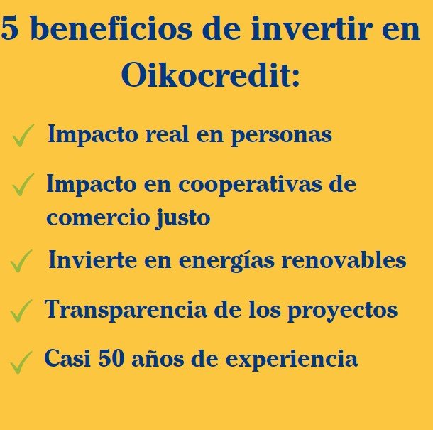 5 benefits invest Yellow Spanish